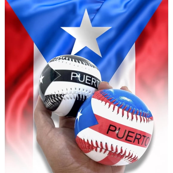 Balón de béisbol PRK 14, bandera de Puerto Rico, edición limitada