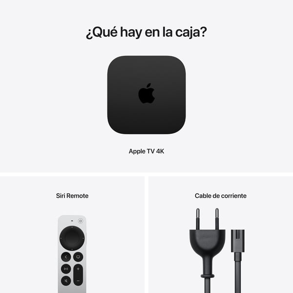 Apple TV 4K 128GB Wi-Fi + Ethernet (3ª Gen) | Lider