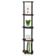 thumbnail image 5 of Estante de esquina Furinno TURN-N-TUBE de 5 niveles, color cereza oscuro, 5 of 8