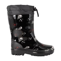 Bota De Agua Con Polar Zamio Negro Bamboo