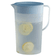 thumbnail image 1 of Jarra de plástico con tapa, ecológica, para mezclar bebidas, agua caliente/fría, limonada, zumo, té helado, tetera., 1 of 5