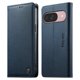 thumbnail image 1 of Funda Billetera de Cuero para [Google Pixel 9/9 Pro], Bloqueo RFID, Tarjetas y Soporte Azul, 1 of 5