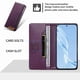 thumbnail image 4 of Funda Tipo Cartera de Cuero Sintético para Samsung Galaxy A53 5G Bloqueo RFID, con Ranuras para Tarjetas y Bolsillo para Efectivo, Cierre Magnético Fuerte Morado, 4 of 6