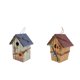 thumbnail image 2 of 2x Country Cottages Wood Bird House Hanging Birdhouse Condo Garden Decoraciones, 2 of 3