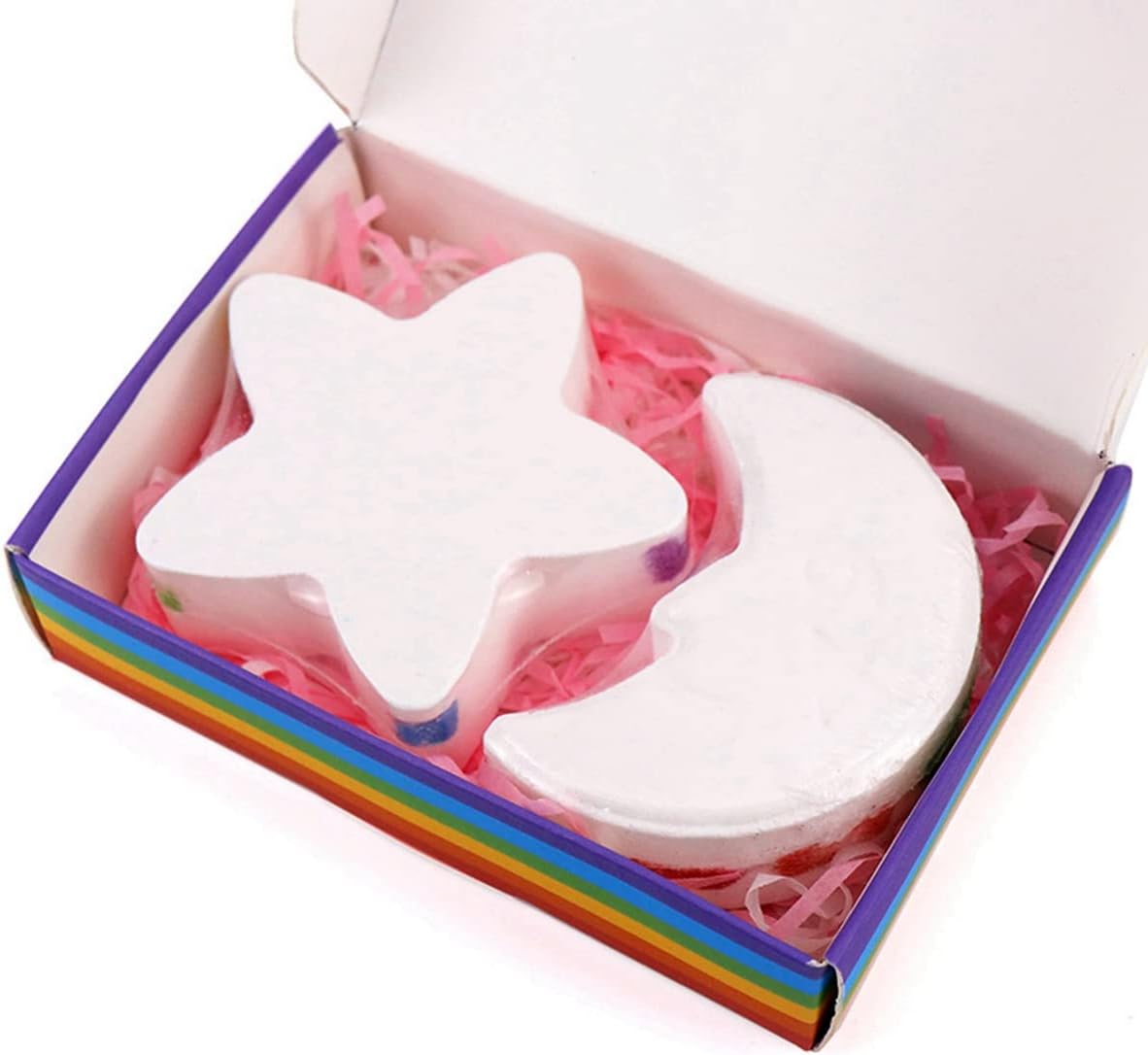 Partyglobos - Bombas Efervescentes Aromaticas Baño Tina Relajante Spa Arcoiris