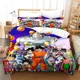 thumbnail image 1 of Dragon Ball Bedding Set Goku Gotenks Chiaotzu Cartoon Figures Duvet Cover Bedroom Decoration Children Favorite Festival Gifts Bed Sheets, 1 of 5