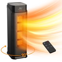 Calentador De Espacio Breezome 1500W Ptc Portátil Eléctrico Para El Hogar