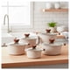 thumbnail image 1 of Batería de Cocina Antiadherente Ceramica & Bakelite 5 Pcs Beige, 1 of 3