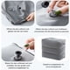 thumbnail image 3 of Reposapiés de avión, almohadas de viaje inflables para el sueño de los niños, almohadas de reposapiés de altura ajustable para uso en la oficina y el hogar, cunas de viaje para niños pequeños,, 3 of 5