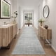 thumbnail image 1 of Alfombra Art&Tuft 76 cm x 356 cm Antideslizante Lavable Gris, 1 of 9