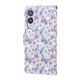 thumbnail image 3 of FOXDOCK Funda Tipo Cartera Floral para Samsung Galaxy S25 Edge ,Funda con Tapa de Cuero PU, Protección Antigolpes con Ranuras para Tarjetas y Soporte, 3 of 5