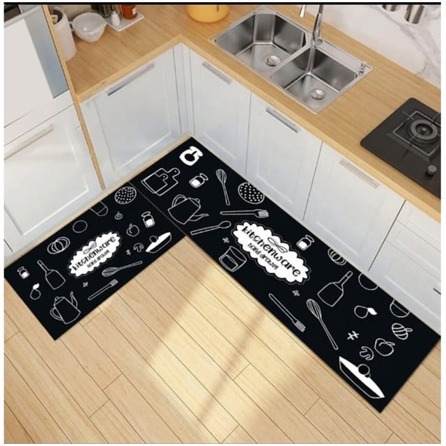 Top Lucky - Pack De 02 Alfombra Para Cocina Con Antideslizantes-15