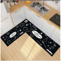 Top Lucky - Pack De 02 Alfombra Para Cocina Con Antideslizantes-15