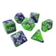 thumbnail image 3 of Dados Acrílicos D20 D10 D4 Juego De Dados Juego De Mesa Verde, 3 of 5
