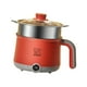 thumbnail image 2 of Olla Eléctrica Para Cocinar Al Vapor, Olla Para Cocinar Ramen, Para Arroz Frito, Color Gris Y Rojo, 2 of 5