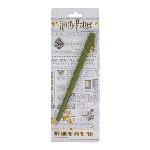 Bolígrafo Paladone Harry Potter Hermoine Wand con bolígrafo, tinta negra