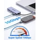 thumbnail image 4 of Adaptador multipuerto de 7 puertos USB C Hub FORIDA 4K HDMI 100 W PD, 4 of 7