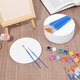 thumbnail image 2 of Set Pinceles Paletas Pintura Lyksgir 150 Piezas Nylon Plastico, 2 of 3