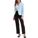 thumbnail image 2 of INSPIRE CHIC Blazer de Trabajo para Mujer con Solapa, Manga Larga, Chaqueta de Traje Azul XS, 2 of 6