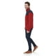 thumbnail image 3 of Chaqueta Tommy Hilfiger Classic de forro polar para hombre, azul marino y rojo, 3 of 3