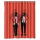 thumbnail image 1 of Cortina de ducha Twenty Pilot, juego de cortinas de baño con ganchos, tamaño 60 x 72 pulgadas, 1 of 3