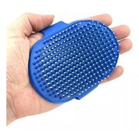 Defensor Forever - Cepillo Para Mascotas, Perros, Gatos Tipo Manopla Adaptable. Azul