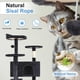 thumbnail image 4 of Torre para gatos Cat Tree FDW de 137 cm con rascador y condominio, gris oscuro, 4 of 7
