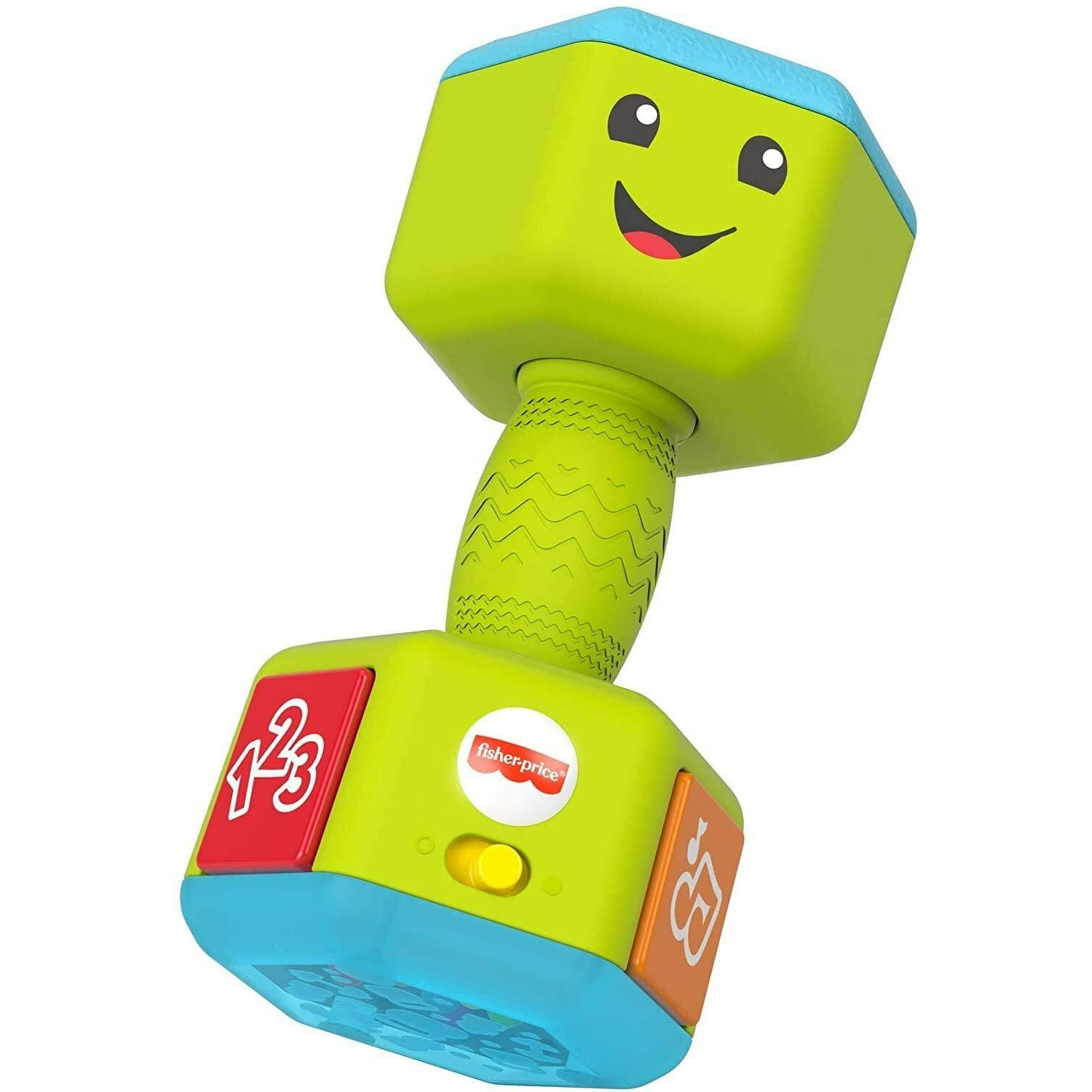 Fisher-price Laugh Yamp; Learn Countin' Reps Dumbbell Sonaje Fisher Price Fisher-price