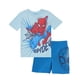 thumbnail image 1 of Conjunto de ropa Marvel Boys Spiderman, camiseta y pantalones cortos para niños, 5 años, 1 of 5