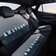 thumbnail image 4 of el aficionado-theme Car Rear Seat Covers Back Elastic Flexible Car Seat Covers Decorative Fits Most Cars 120x59x76cm, 4 of 6