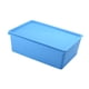 thumbnail image 3 of Organizador De Almacenamiento De Juguetes, Contenedor De Almacenamiento, Contenedores Para Sala De Estar, Armario Del Hogar, Azul, 38x27x14cm, 3 of 3