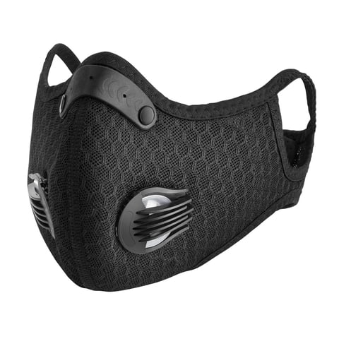 Rockbros Lf2014-1 Mascarilla Protectora Con Filtro Kn95 De Carbón Activo