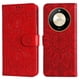 thumbnail image 5 of Funda tipo cartera FOXDOCK para Honor Magic 6 Lite , diseño girasol en relieve, cuero PU, cierre magnético, soporte y tarjetero, 5 of 5