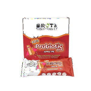 Brota Superfoods - Caja De 5 Barritas Con Probióticos Probiotic Kids Bar Sabor Apple Pie