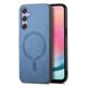 thumbnail image 2 of Magnetic Slim Case for Samsung Galaxy A24 with Camera Guard & Anti-Scratch Back Blue, 2 of 6