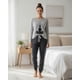thumbnail image 1 of Pijama Mujer Algodón Yoga Gris gris S, 1 of 7