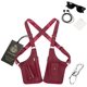 thumbnail image 1 of Bandolera clásica herencia hombro pecho satchel hombre ajustable cuero armadura anti carteristas bandolera, 1 of 7