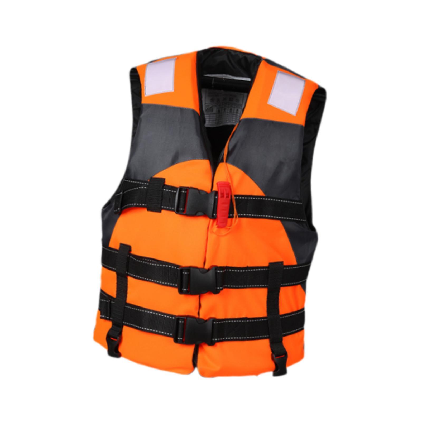 Magideal - Chaleco Salvavidas Para Niños Traje De Baño Chaleco De Natación Para Surf Deportes Acuáticos Al Aire Libre Naranja