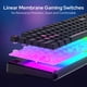 thumbnail image 5 of Teclado gamer Redragon K526 PRO RGB inalámbrico de membrana, 5 of 9