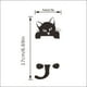 thumbnail image 4 of 1pc Cute Cat Bedroom Switch Wall Sticker, Removable 3D Stereo Wall Sticker, 4 of 4