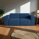 thumbnail image 3 of Sofa Aura Tres Cuerpos Lino Azul, 3 of 3