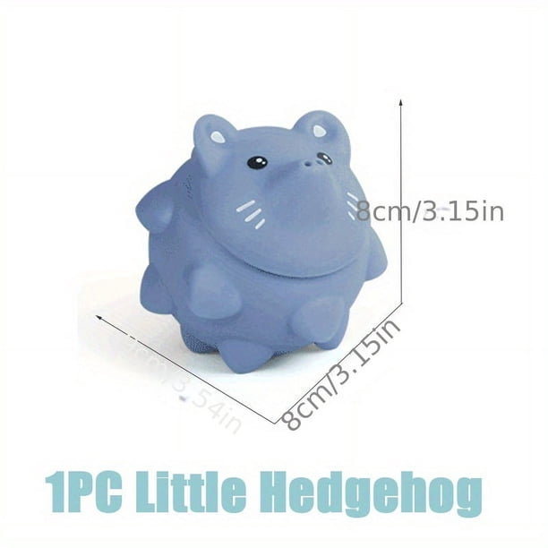 Baby Soft Rubber Animal Building Blocks Stacking Toys Water Game Float Shower Early Education Educational Silicone Toys Gifts For Kids