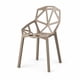 thumbnail image 3 of Silla Roxy Taupe 81,0X52,0X59,0 Cm, 3 of 7