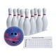 thumbnail image 1 of Set de bolos Champion Sports con bolas y alfileres de plástico de 15 pulgadas, 1 of 9