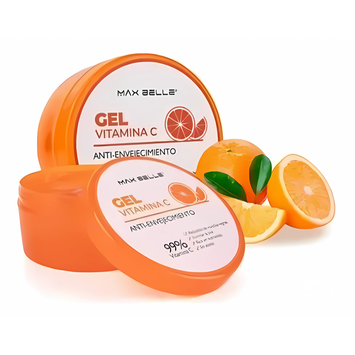 Max Belle - Gel 99% Vitamina C Anti-Envejecimiento Aclarante
