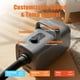 thumbnail image 3 of Secador de pelo para perros NEWBULIG 1550W de alta velocidad con calentador gris, 3 of 7
