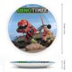 thumbnail image 2 of Dinotrux Plato decorativo de porcelana fina (bone china), plato decorativo de cerámica para hogar, oficina, soporte de pared, platos decorativos para dormitorio - 6 pulgadas (15 cm), 2 of 6