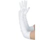 thumbnail image 5 of Guantes de Cuero Sintético para Mujer INSPIRE CHIC Brillantes de Dedo Completo de Ópera Largos para la Noche Guante Cálido 21.3"x3.3" (LxW) Blanco, 5 of 6