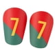 thumbnail image 3 of 2 Uds Espinilleras De Fútbol Protector Pequeño Amortiguador De Fútbol Espinilleras Rojo Verde 10x6cm, 3 of 3