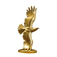 Magideal - Estatuas De Águila Escultura De Águila Decoración De Escritorio Artesanía Feng Shui Estatua De Ala Extendida Para Sala De Estar Decoración Del Hogar Y Estilo B